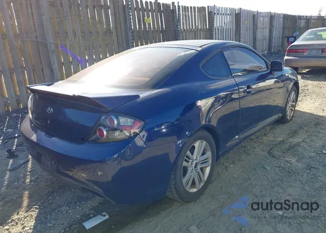 2007 Hyundai Tiburon Gs z USA, uszkodzony, nr VIN KMHHM66D87U244174